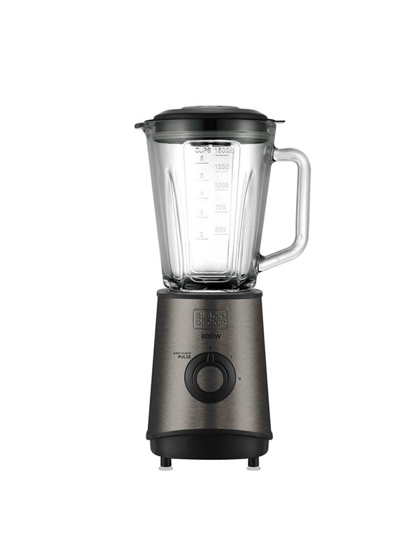 Black & Decker Mixer Blender 800W Brushed Steel - 800 W