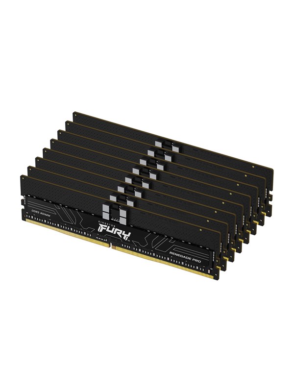 Kingston Fury Renegade Pro Ddr5 5600 256gb Cl28 Octa Channel 8 Pcs Amd Expo & Intel Xmp Svart