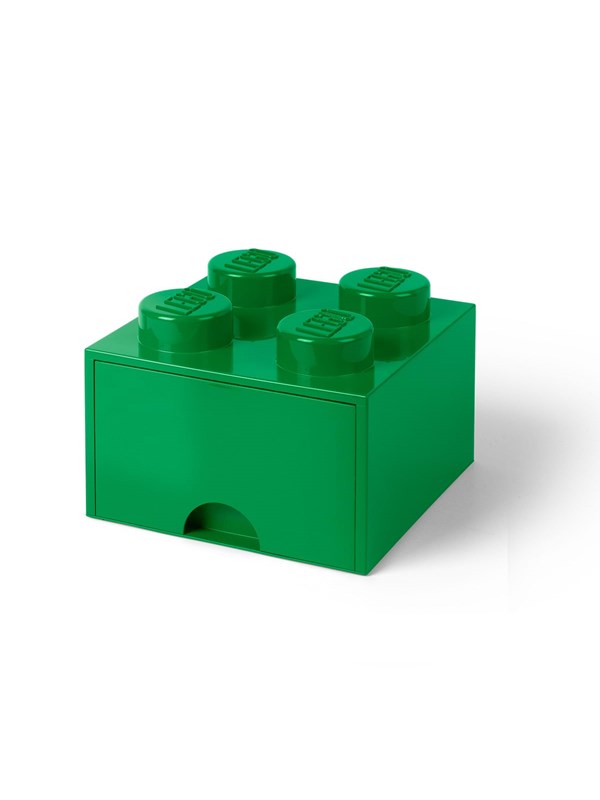 Lego Brick Drawer 4 Green