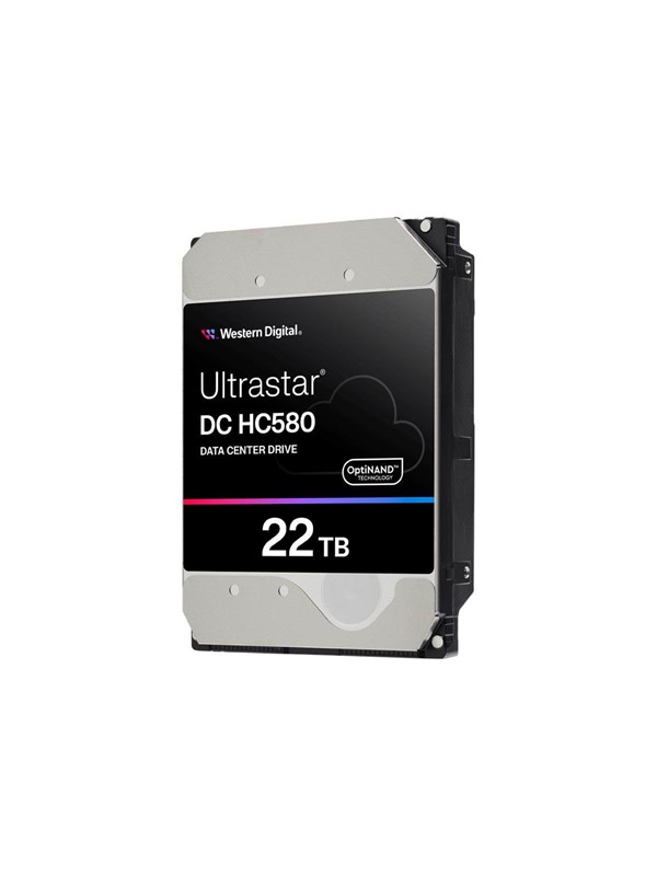 WD Ultrastar DC HC580 (SED) - 22TB - Hårddisk - 0F62785 - SATA-600 - 3,5"