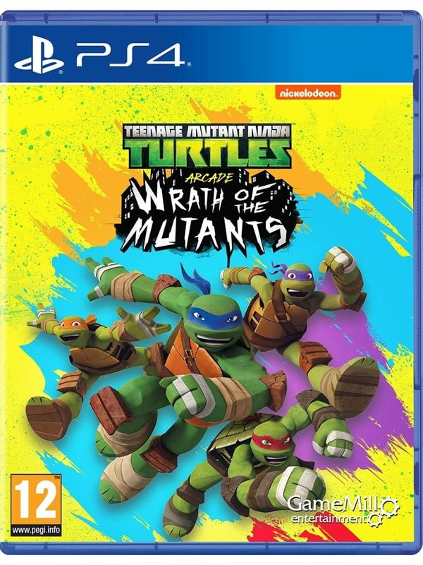 Teenage Mutant Ninja Turtles Arcade: Wrath Of The Mutants Sony Playstation 4 Action