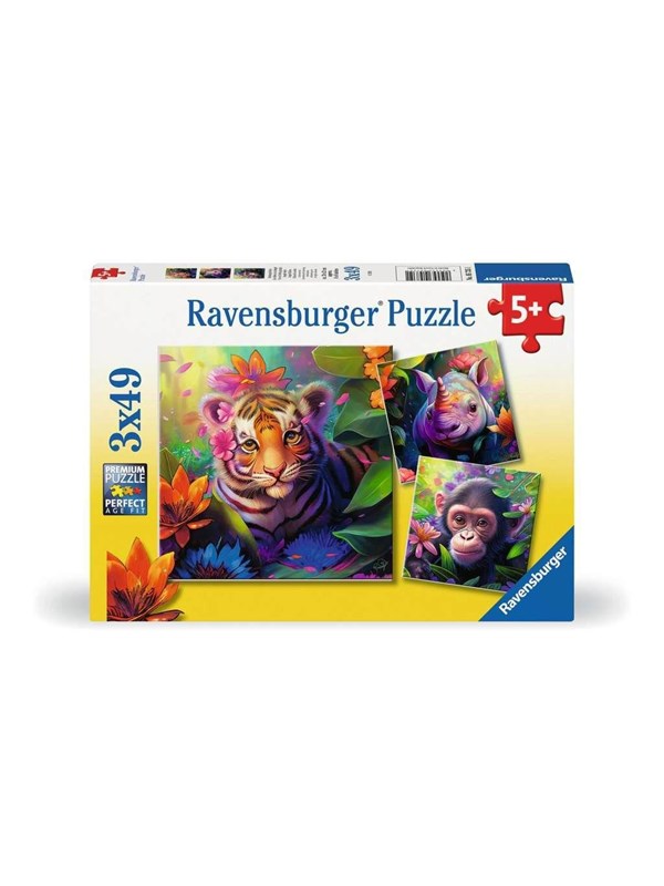 Ravensburger Jungle Babies, 3x49pc