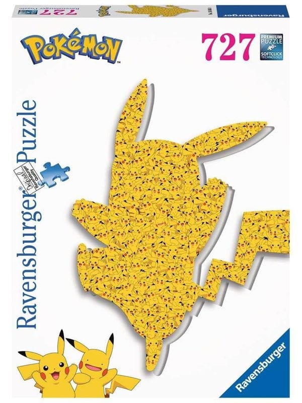 Ravensburger Pokemon Shaped Pikachu 727pc