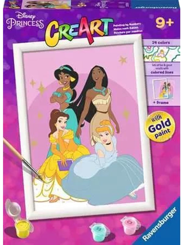Ravensburger Creart Pbn Disney Princess