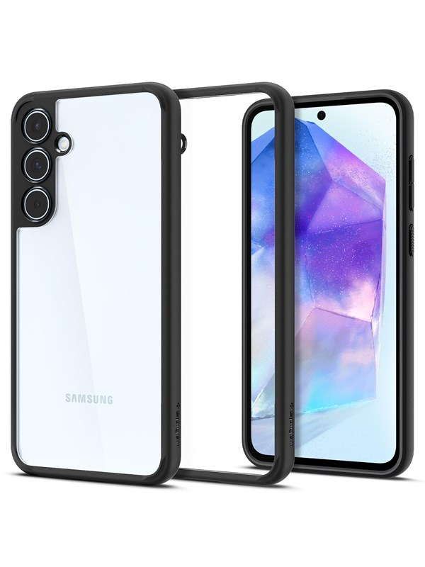 Spigen Ultra Hybrid - matte black - Samsung Galaxy A55