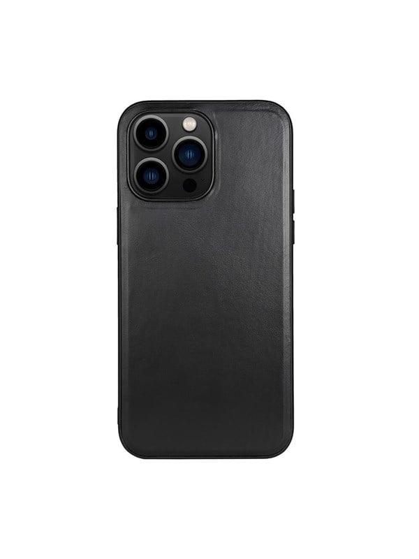 Buffalo Phone Case Leather MagSeries Black - iPhone 14 Pro Max
