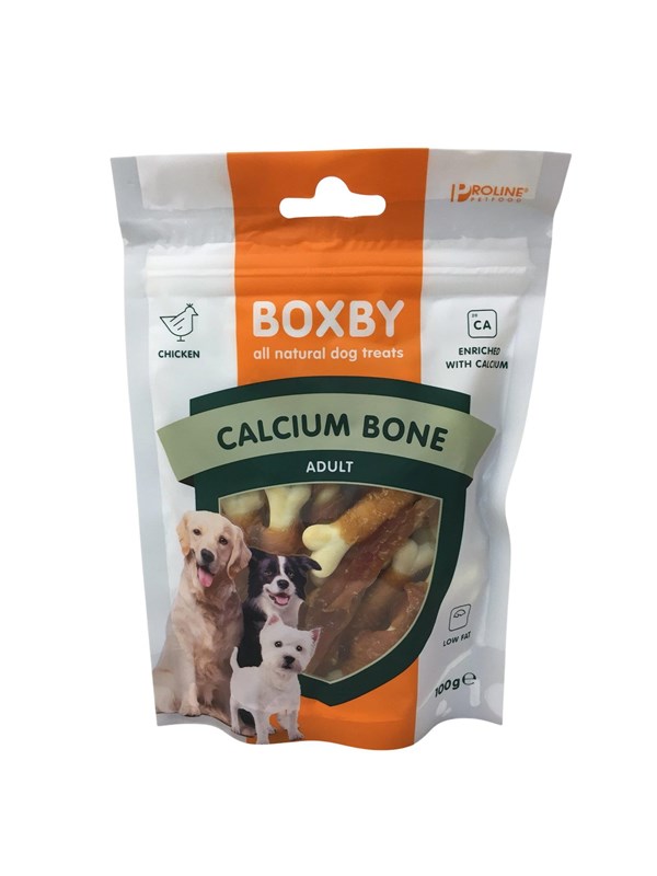 BOXBY Calcium bone 100g. ks.