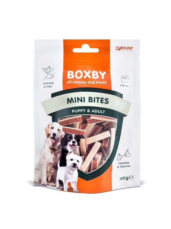 BOXBY Mini Puppy Bites 100 g.