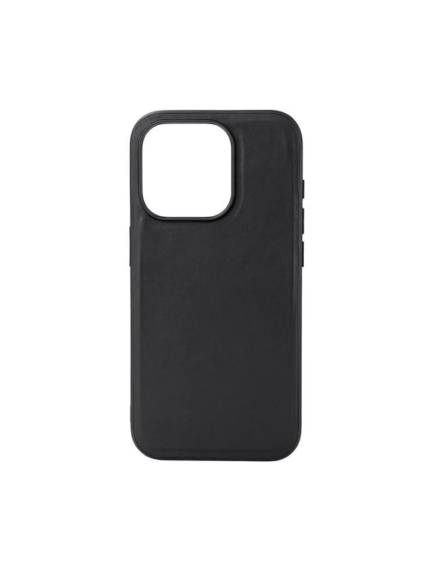 Buffalo Phone Case Leather Magseries Black - iPhone 15 Pro