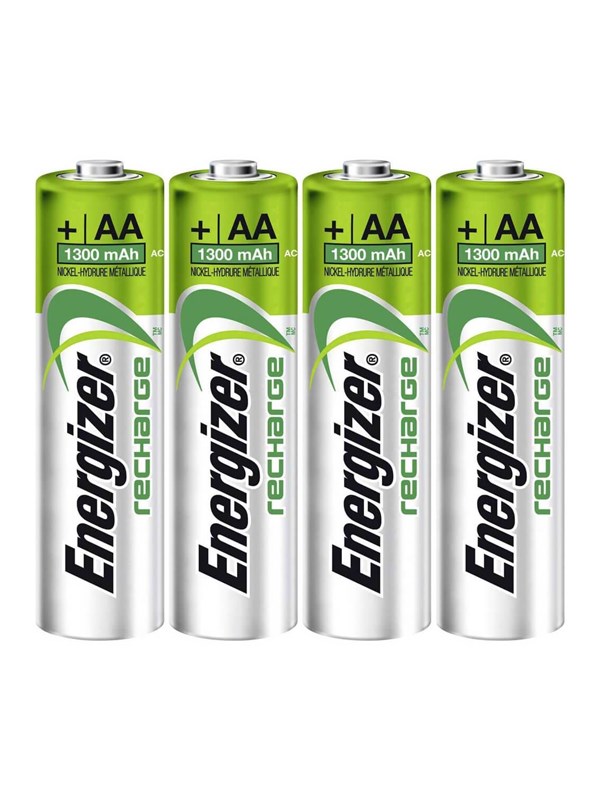 Energizer Battery AA/LR6 Ni-Mh 1300mAh 4-pack