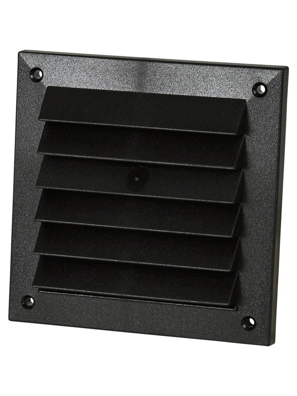 Fresh Brick grid 150x150 mm, Black plastic