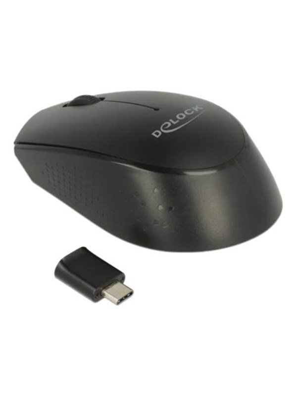 Produktfoto för DeLOCK Optical 3-button mini mouse - Mouse - Optic - 3 knappar - Svart