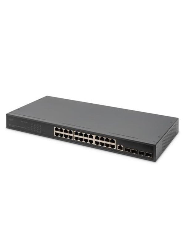 DIGITUS DN-80223 - switch - 24 ports - Managed - rack-mountable