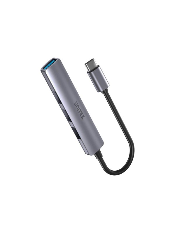 Unitek - hub - 4-in-1 USB C - 4 ports USB Hub - 4 porte - Grey