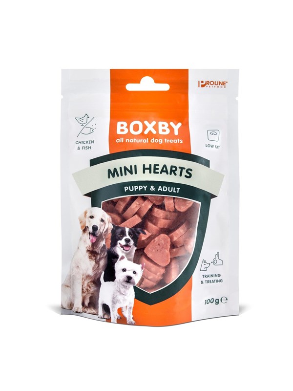 BOXBY Mini Puppy (Hearts) 100g.