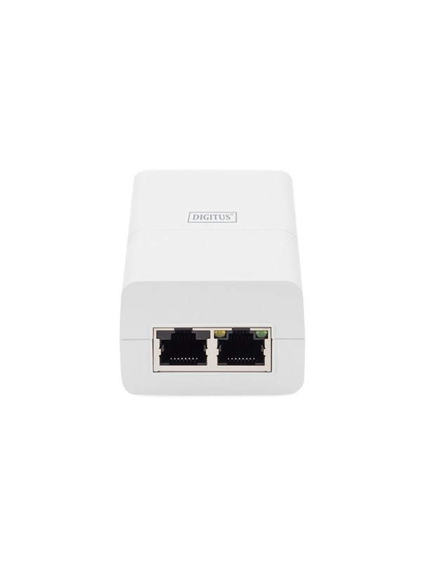 Produktfoto för DIGITUS - PoE injector - Gigabit active IEEE 802.3af midspan - 30 Watt