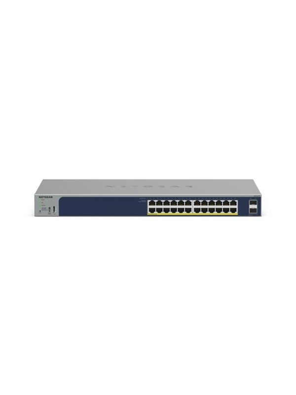 Netgear Gs724tpv3 Gs724tp 300eus 24 Port Gigabit Ethernet Poe Smart Switch With 2 Sfp Ports 190w