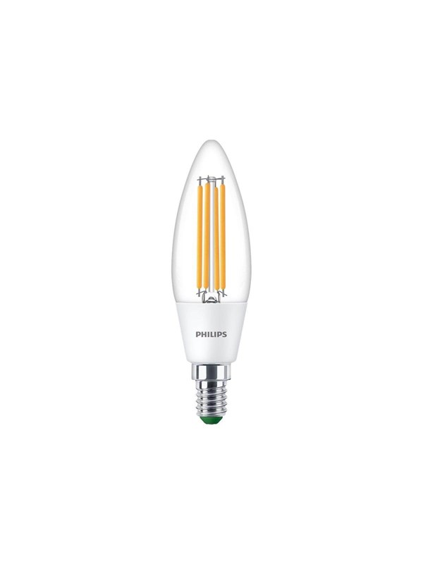 Philips LED-glödlampa Candle 2.3W/830 (40W) Clear E14