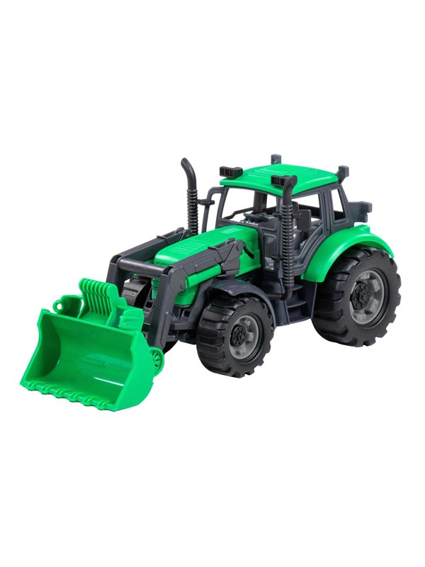 Cavallino Toys Cavallino Tractor with Shovel Green Scale 1:32