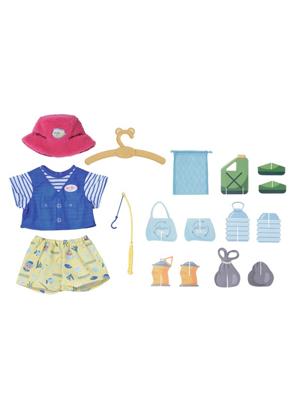 Baby Born Nalle Fiskareoutfit
