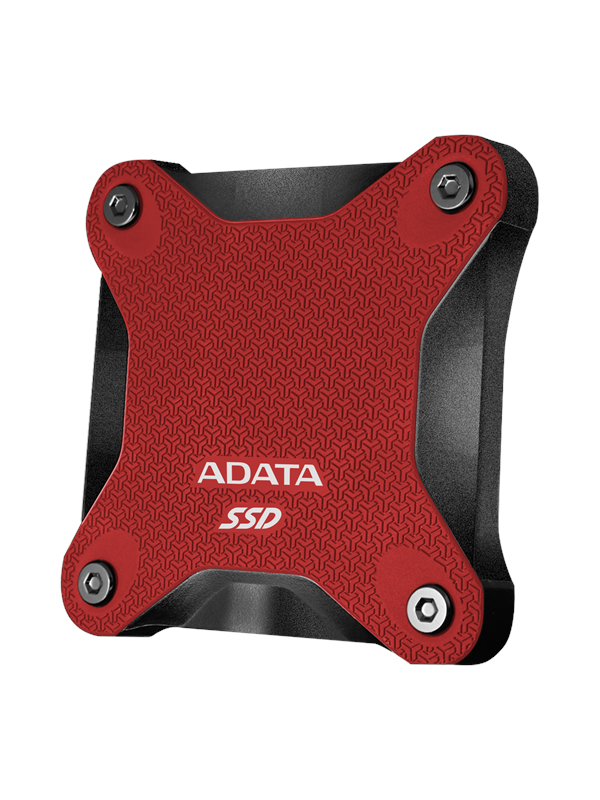 A Data Sd620 Portable Ssd 512gb Röd Extern Ssd Usb 3.2 Gen 2