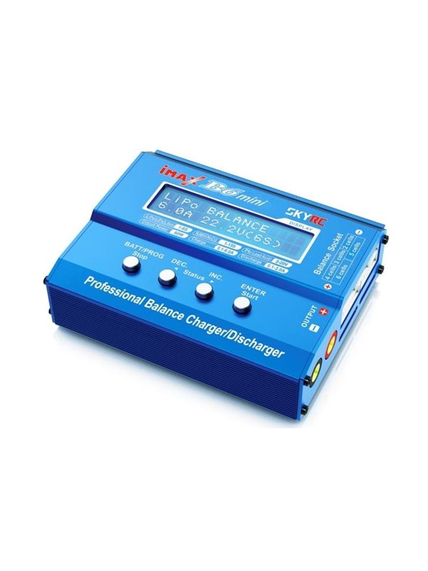 Produktfoto för SkyRC iMAX B6mini, Litiumjärnfosfat (LiFePo4), Litium Polymer (LiPo), Nickel-kadmium (NiCd), Litium-Ion (Li-Ion),...