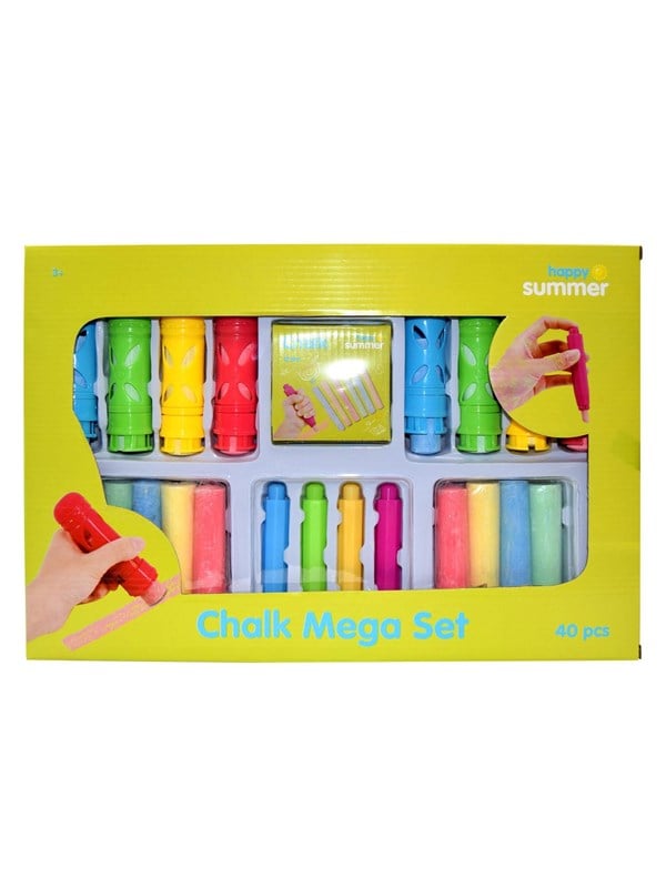 Produktfoto för Happy Summer Mega Kritor Set 40 Delar