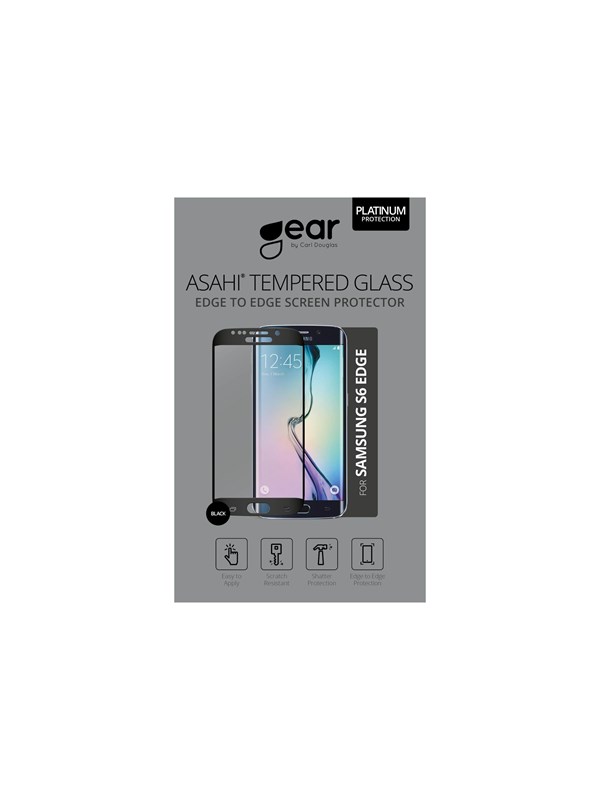 Gear Glass Protector 3d 5.1 " Samsung S6 Edge Full Fit Black