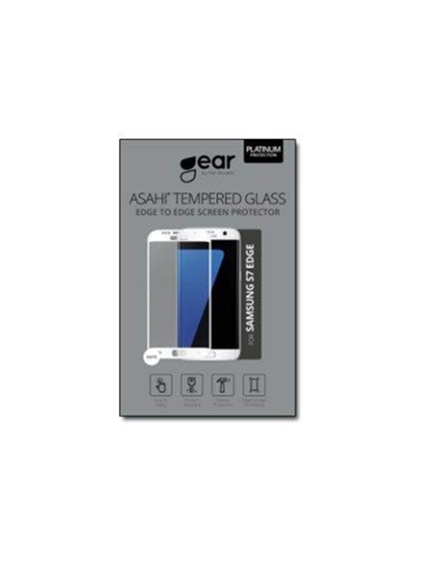 Gear Glass Protector 3d 5.1 " Samsung S7 Edge Full Fit White