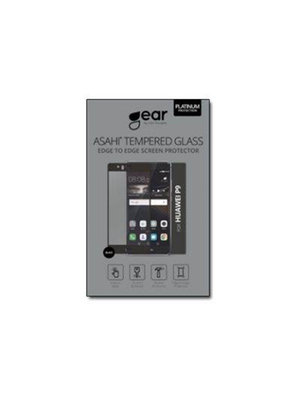 Gear Glass Protector 3d Full Fit Black Huawei P9