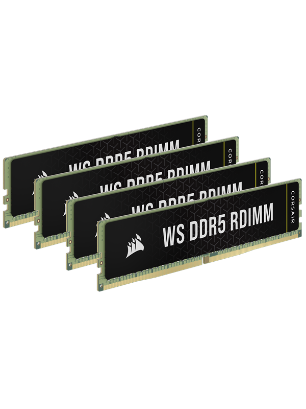 Corsair Ws Ddr5 5600 64gb Cl40 Quad Channel 4 Pcs Intel Xmp Grön
