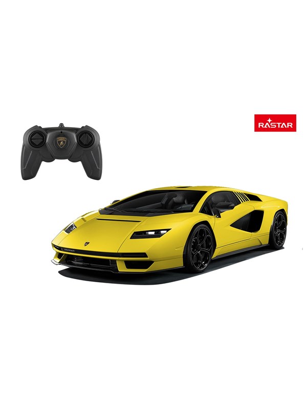 Produktfoto för Rastar R/C 1:16 Lamborghini Countach LPI 800-4 Gul