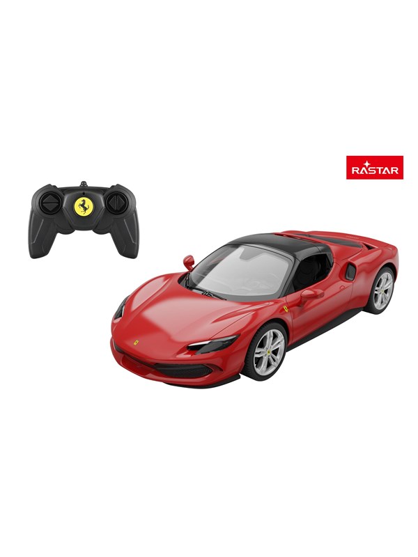 Produktfoto för Rastar R/C 1:16 Ferrari 296 GTS Röd