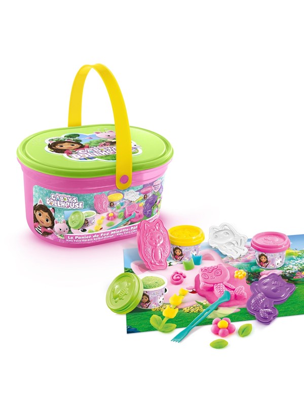 Gabby's Dollhouse Kitty Fairy Garden Bucket