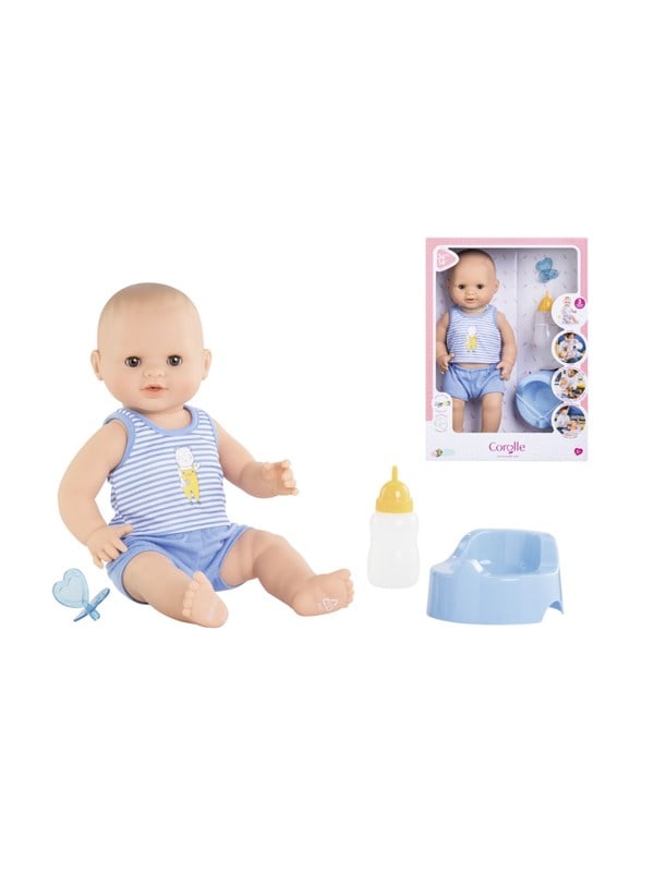 Produktfoto för Corolle Mon Grand Poupon Drinking and Peeing Doll - Paul 36cm
