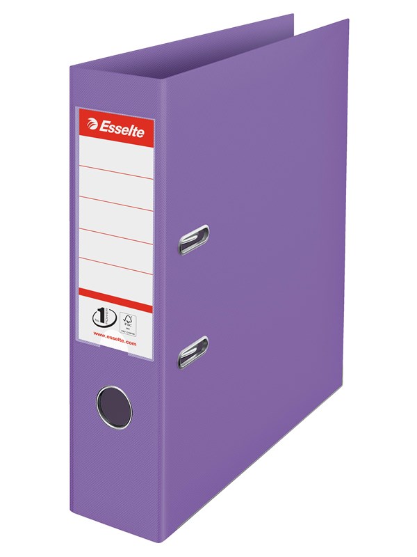 Esselte  No.1 Colour'Breeze Hävstångsmapp PP lavendel