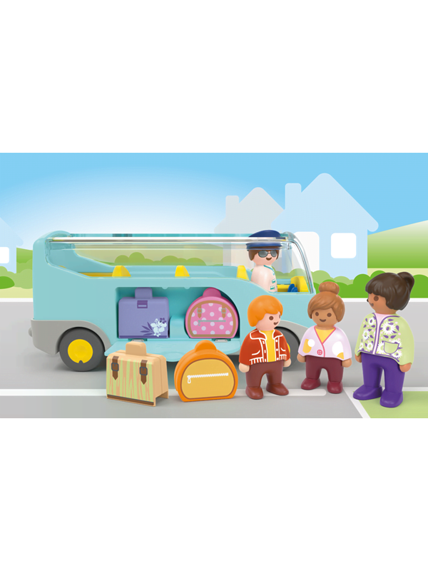 Playmobil 1.2.3 - Junior flygplatsens pendelbuss