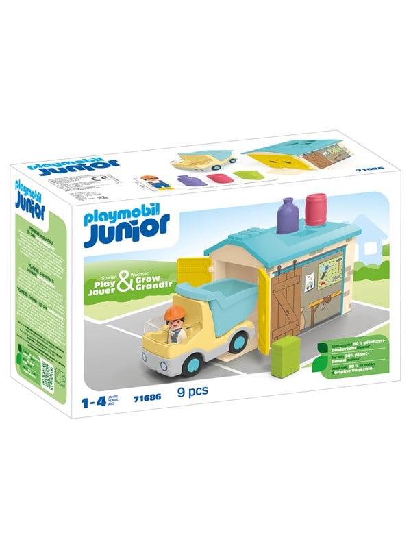 Playmobil 1.2.3 - Junior Grävskopa