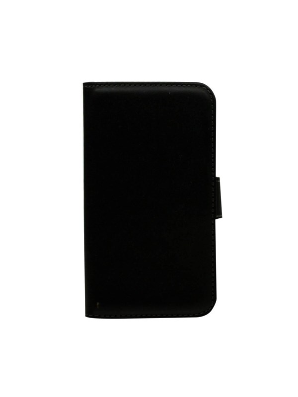 Hama iPhone 6/6s PLUS Wallet Black Leather Look Fits 2 Cards