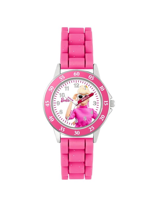 Peers Hardy Barbie Pink Time Teacher Klocka