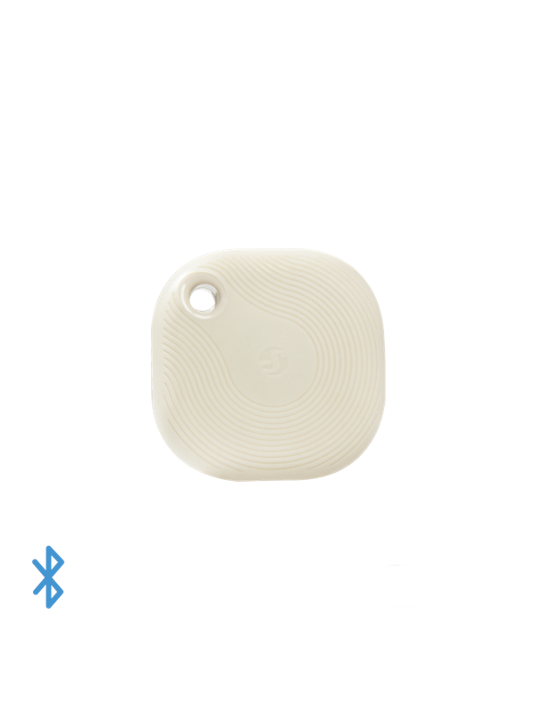 Shelly BLU Button Tough 1 Ivory - Bluetooth batteritryck