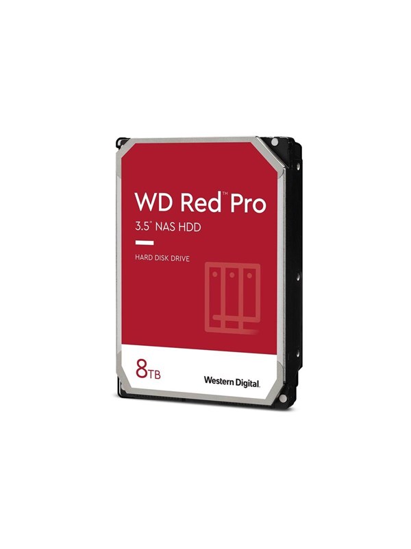 WD Red Pro - 8TB - Hårddisk - WD8005FFBX - SATA-600 - 3,5" WD Red Pro - 8TB - Hårddisk - WD8005FFBX - SATA-600 - 3,5"