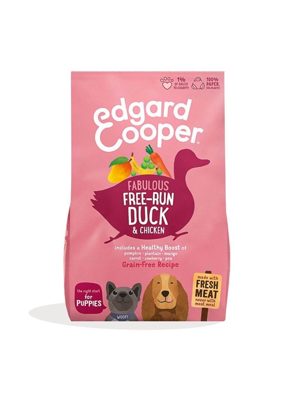 Edgar Cooper Edgard Cooper - Fresh Free-run And og Kylling Hvalp 12kg 5425039485232