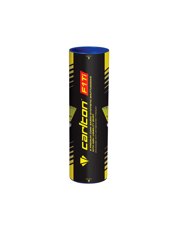 Carlton F1 Ti Nylon Badminton Balls Yellow