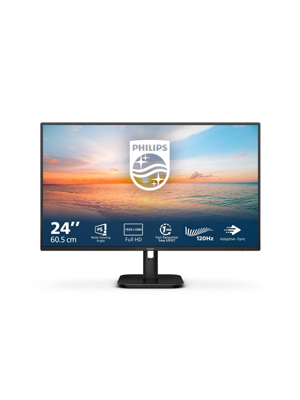 24" Philips 24E1N1100A - 1920x1080 (FHD) - 100Hz - IPS