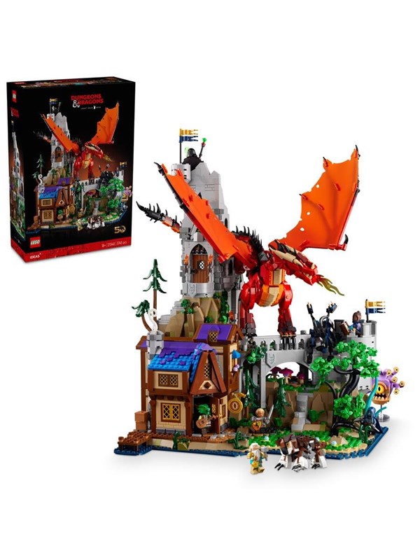 LEGO Ideas 21348 Dungeons &amp; Dragons: Röda drakens sägen