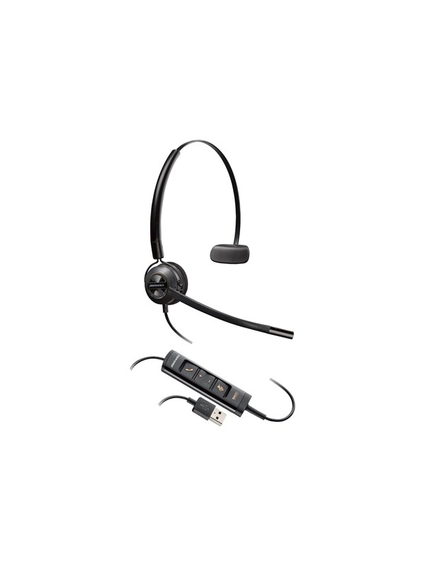 Poly EncorePro 545 | On Ear headset | Microphone | Active noisereduction