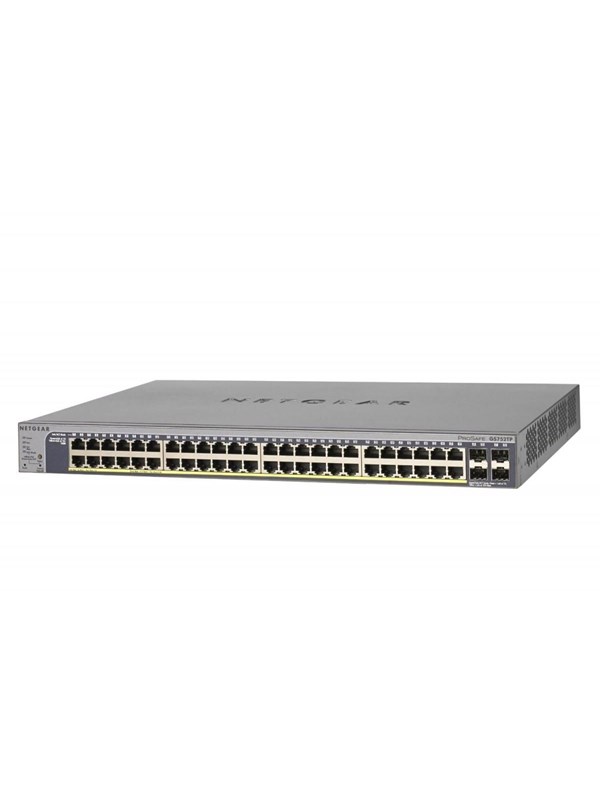 Netgear Smart Gs752tp Switch 48 Ports Smart Rack Mountable