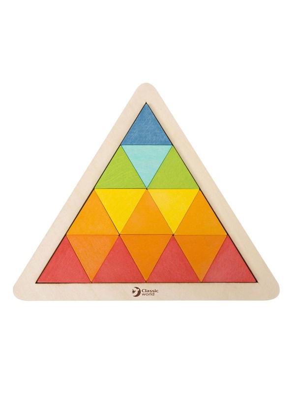 Classic World Wooden Mosaic Puzzle 67pcs. Trä