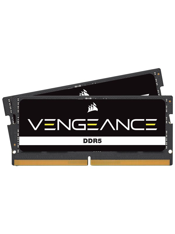 Corsair Vengeance Sodimm Ddr5 5200 96gb Cl44 Dual Channel 2 Pcs Intel Xmp Svart